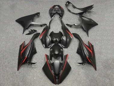 Carenados Moto BMW S1000RR 2019-2022 - Negro Mate Rojo
