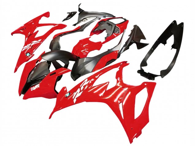 Kits Carenado Moto BMW S1000RR 2019-2022 - Rojo Negro