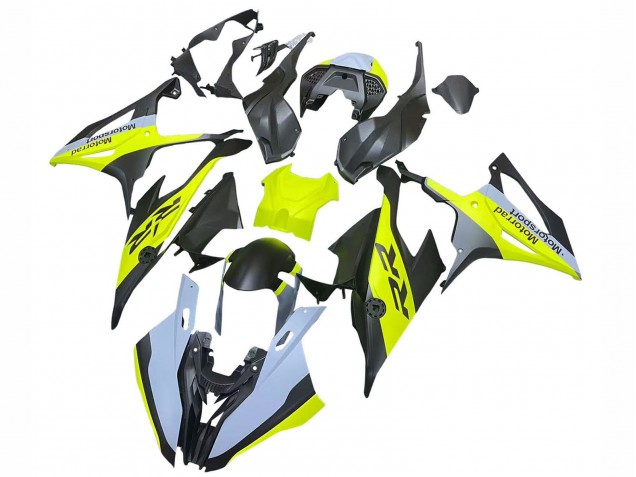 Carenados Moto BMW S1000RR 2019-2022 - Negro Amarillo Gris