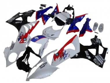 Carenados ABS BMW S1000RR 2009-2014 - Blanco Rojo Azul Negro Brillante