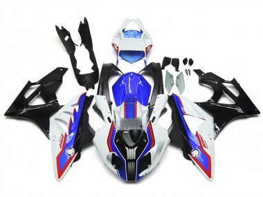 Carenados Moto BMW S1000RR 2009-2014 - Blanco Rojo Azul Negro Brillante FibraCarbono RR