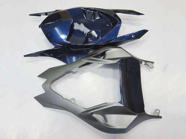 Carenados Moto BMW S1000RR 2009-2014 - Plata Azul Negro Brillante