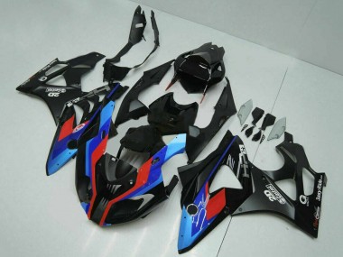 Carenados Moto BMW S1000RR 2009-2014 - Azul Rojo Negro Mate Castrol
