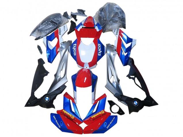Carenados Moto BMW S1000R 2014-2016 - Rojo Azul