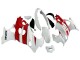 Carenados Moto Suzuki GSX600F/GSX750F 2004-2006 - Blanco Rojo