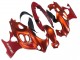 Carenados Moto Suzuki GSX600F/GSX750F 2004-2006 - Burnt Naranja Blanco Logo