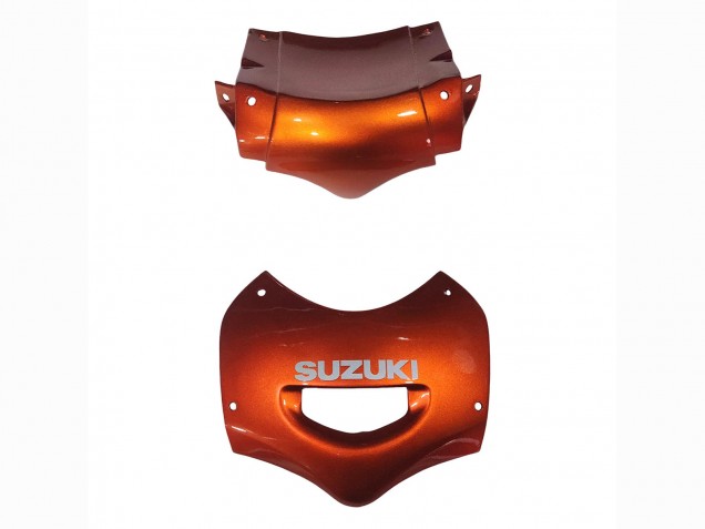 Carenados Moto Suzuki GSX600F/GSX750F 2004-2006 - Burnt Naranja Blanco Logo