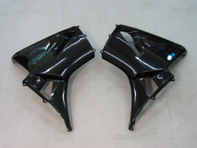 Carenados Moto Honda CBR600RR 2003-2004 - Negro Brillante Rojo Calcomanías