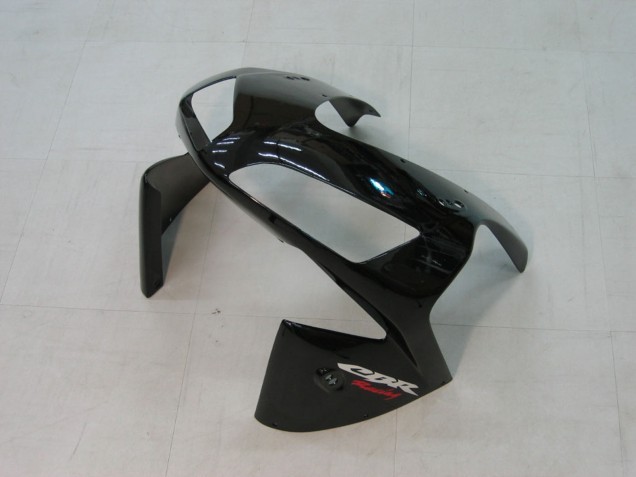 Carenados Moto Honda CBR600RR 2003-2004 - Negro Brillante Rojo Calcomanías