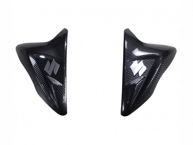 Carenados Moto Suzuki GSXR 600 / GSXR 750 2011-2024 - Negro FibraCarbono Rojo