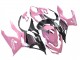 Carenados Moto Kawasaki Ninja 400 2018-2024 - Rosa Negro Mate Honeycomb