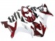 Carenados Moto Yamaha YZF 1000 R1 2004-2006 - Rojo Blanco