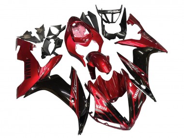 Carenados Moto Yamaha YZF 1000 R1 2004-2006 - Rojo Negro Brillante
