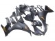 Carenados Moto Yamaha YZF 1000 R1 2012-2014 - Negro Mate Oro Calcomanías