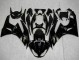 Carenados Moto Kawasaki ZX6R 2009-2012 - Negro Brillante Oro Ninja