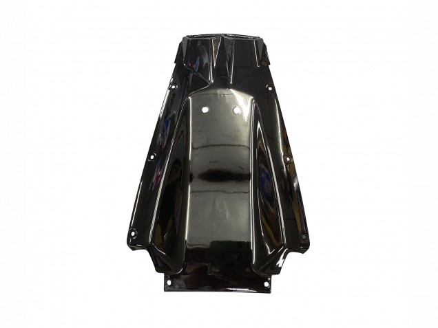 Carenados Moto Yamaha YZF R6S 2006-2009 - Negro Brillante Oro Calcomanías