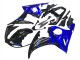 Carenados Moto Yamaha YZF R6S 2006-2009 - Azul Negro Brillante