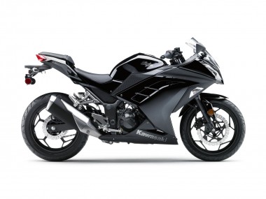 Carenado Moto Kawasaki EX300 2013-2024 - Negro Brillante Negro Mate