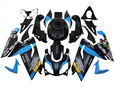 Carenados Moto Aprilia RS125 2006-2011 - Negro Azul Amarillo