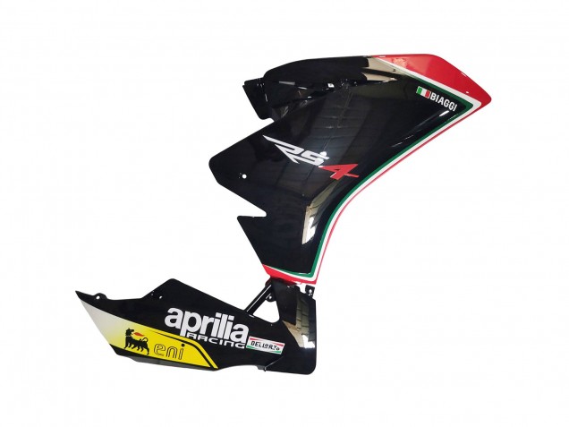 Carenados Moto Aprilia RS4 50 125 2012-2018 - Blanco Rojo Amarillo Negro Brillante