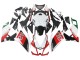 Carenados Moto Aprilia RS4 50 125 2012-2018 - Blanco Rojo Verde Negro Brillante