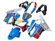 Carenados Moto Honda CBR600 F4i 2004-2007 - Blanco Azul Verde Rojo