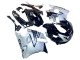 Carenados Moto Honda CBR600 F2 1991-1994 - Plata Negro Brillante