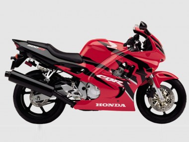 Carenado Moto Honda CBR600 F3 1997-1998 - Rojo Negro Brillante