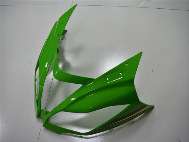 Carenados Moto Kawasaki ZX6R 2013-2018 - Verde Amarillo Negro Brillante Negro Mate