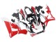 Carenados Moto Honda CBR900RR 929 2000-2001 - Blanco Rojo Negro Brillante Carrera