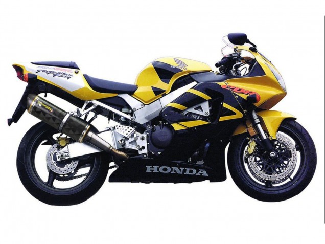 Carenados Moto Honda CBR900RR 929 2000-2001 - Amarillo Azul Oscuro