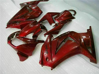 Carenados Moto Kawasaki EX250 2008-2012 - Rojo Granate