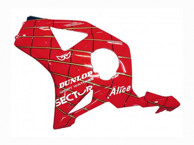 Carenados Moto Honda CBR900RR 954 2002-2003 - Rojo Azul Oscuro Dunlop