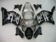 Carenados Moto Honda CBR900RR 954 2002-2003 - Plata Negro Brillante