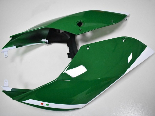 Carenados Moto Ducati Panigale 899 2011-2014 - Blanco Rojo Verde Oscuro