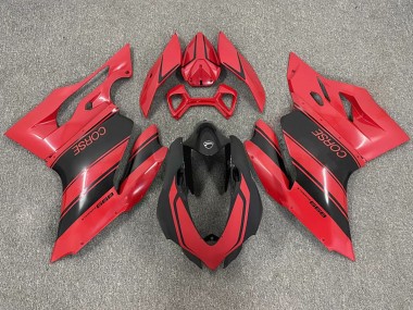 Carenados Moto Ducati 999 2003-2004 - Rojo Negro Brillante Corse