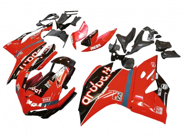 Carenados Moto Ducati 959/1299 2015-2020 - Rojo Negro Brillante Fiamm