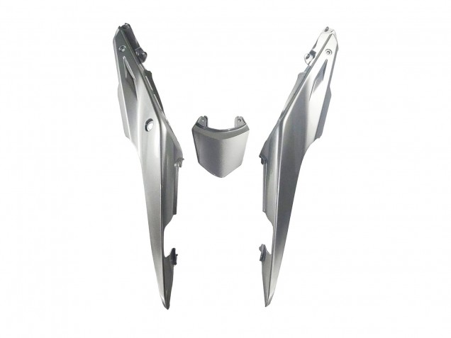 Carenado Moto Honda CBR500R 2013-2015 - Plata Negro Brillante