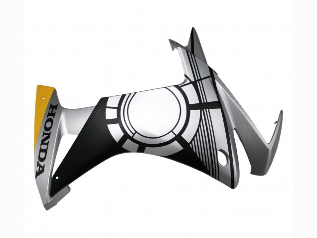 Carenados Moto Honda CBR500R 2013-2015 - Plata Amarillo Negro Mate