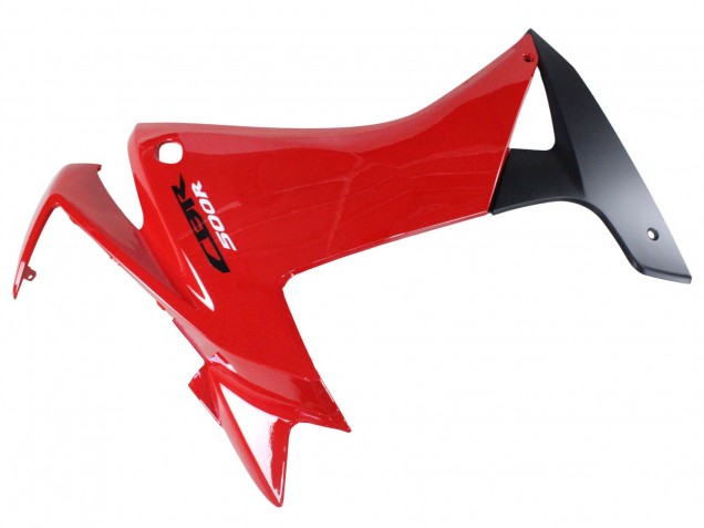 Carenados Moto Honda CBR500R 2013-2015 - Rojo Negro Mate