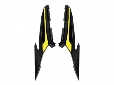 Carenados Moto Honda CBR500R 2022-2023 - Negro Mate Amarillo
