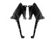 Carenados Moto Honda CBR500R 2022-2023 - Negro Mate Amarillo