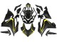 Carenados Moto Honda CBR500R 2022-2023 - Negro Mate Amarillo