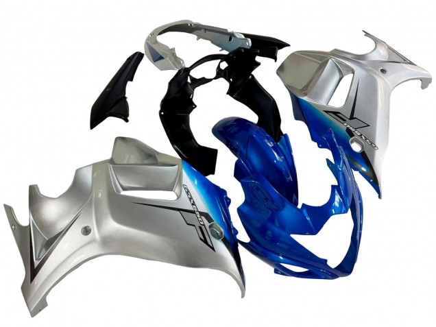 Carenados Moto Suzuki GSX650F 2008-2013 - Plata Azul