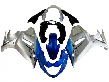 Carenados Moto Suzuki GSX650F 2008-2013 - Plata Azul