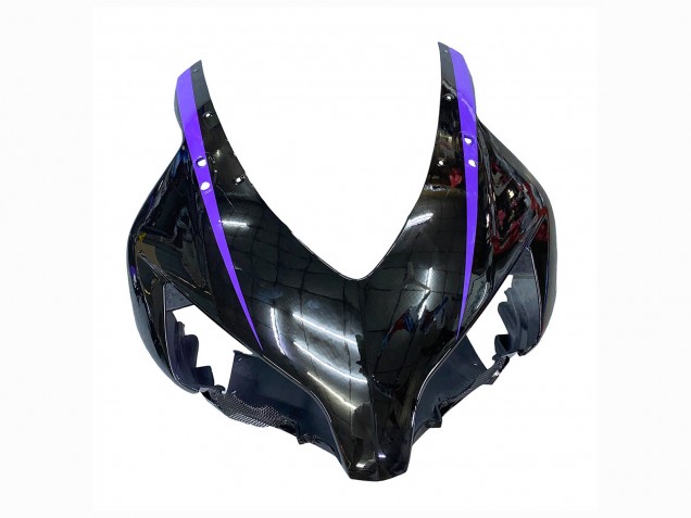 Carenados Moto Honda CBR1000RR 2004-2005 - Negro Brillante Púrpura Raya