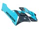 Carenados Moto Honda CBR1000RR 2004-2005 - Azul Claro Negro Brillante