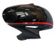 Carenados Moto Honda CBR1000RR 2004-2005 - Negro Brillante Gris Brillante Rojo Raya