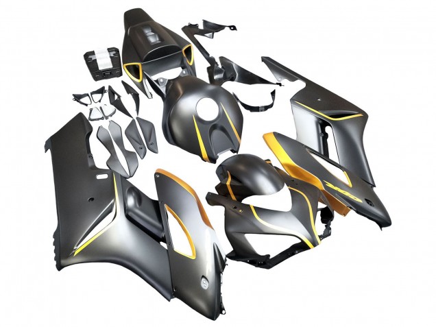 Carenados Moto Honda CBR1000RR 2004-2005 - Gris Mate Oro