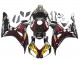 Carenados Moto Honda CBR1000RR 2006-2007 - Negro Brillante Amarillo Rojo Llama